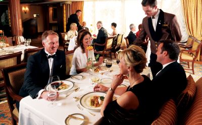 Cunard Line dining