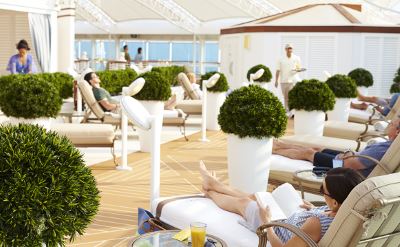 Regal Princess cruise deck